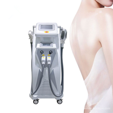 Doppelbildschirm 4 IN1 Multifunktion nd yag Laser Tattoo Entfernung IPL Optin SHR Dauere Haarentfernungsmaschine